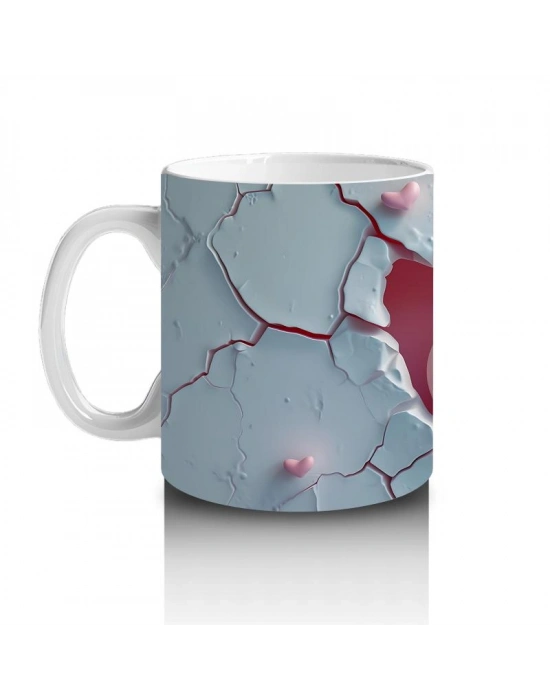 Çocuklara Sütü Sevdiren Duvarı Delip Bakan Meraklı Baykuş Kupa Bardak