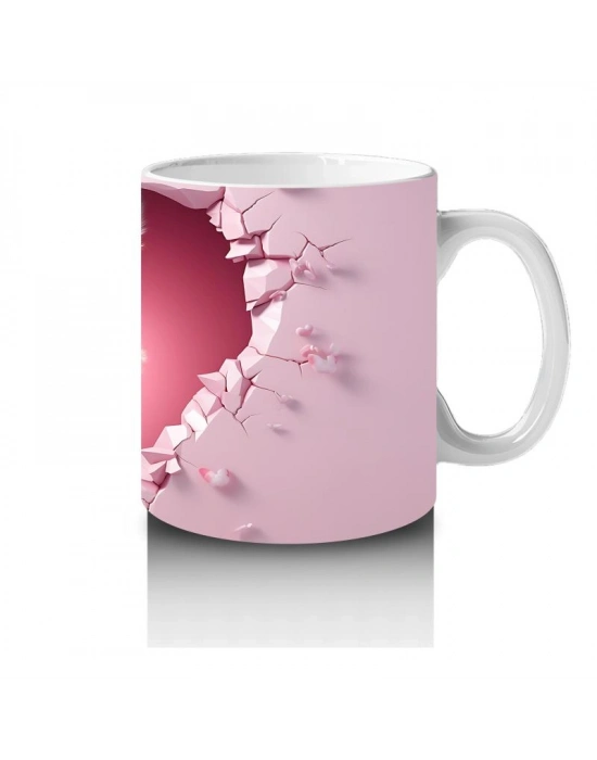 Çocuklara Sütü Sevdiren Duvarı Delip Bakan Zıpır Keçi Kupa Bardak