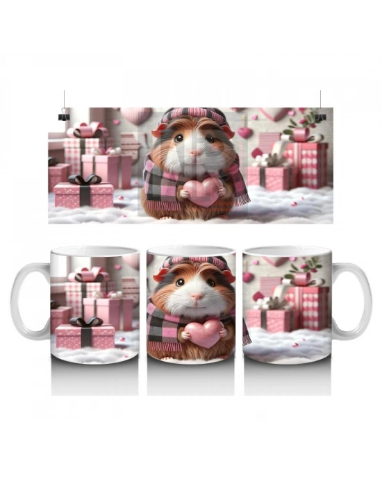 Çocuklara Sütü Sevdiren Hediyeli Hamster Kupa Bardak