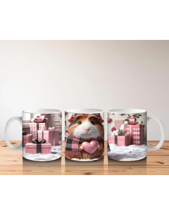 Çocuklara Sütü Sevdiren Hediyeli Hamster Kupa Bardak