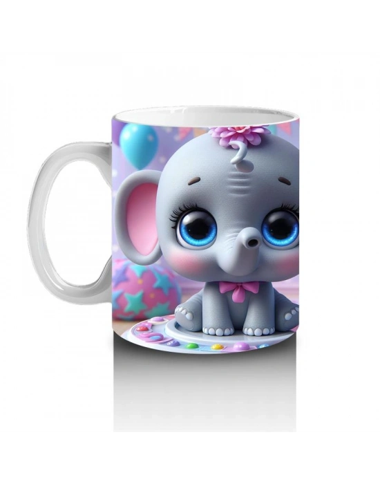 Çocuklara Sütü Sevdiren Kovboy Kurbağa Macerası Kupa Bardak