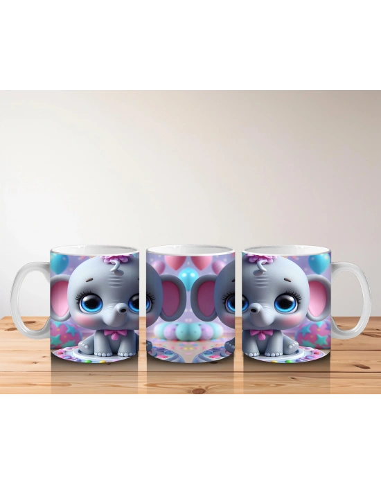 Çocuklara Sütü Sevdiren Kovboy Kurbağa Macerası Kupa Bardak