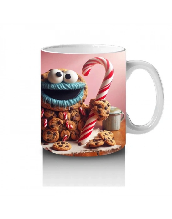 Çocuklara Sütü Sevdiren Kurabiye Canavarı Şenliği Kupa Bardak