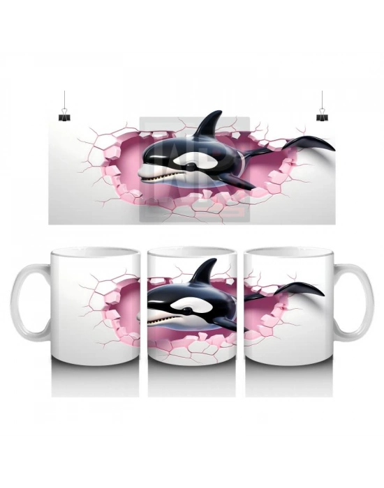 Çocuklara Sütü Sevdiren Maceracı Orca Kupa Bardak