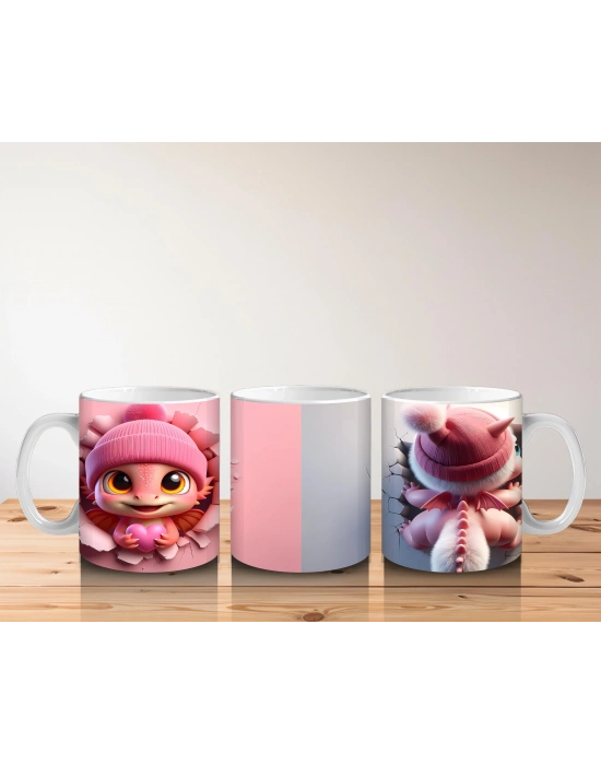 Çocuklara Sütü Sevdiren Meraklı Bebek Arkadaşı Kupa Bardak