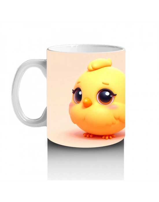 Çocuklara Sütü Sevdiren Minik Civciv Kupa Bardak