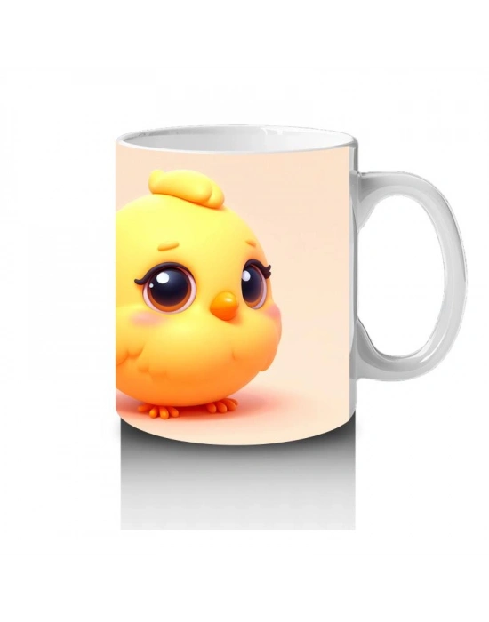 Çocuklara Sütü Sevdiren Minik Civciv Kupa Bardak