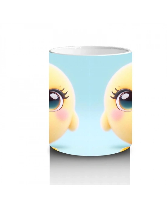 Çocuklara Sütü Sevdiren Minik Sarı Civciv Kupa Bardak