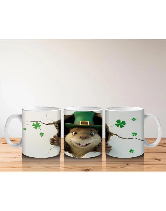 Çocuklara Sütü Sevdiren Neşeli Gofret Fare Kupa Bardak