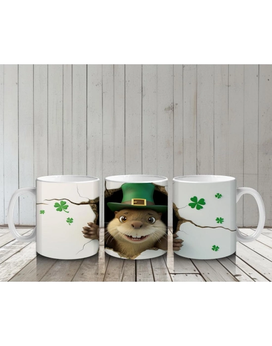 Çocuklara Sütü Sevdiren Neşeli Gofret Fare Kupa Bardak