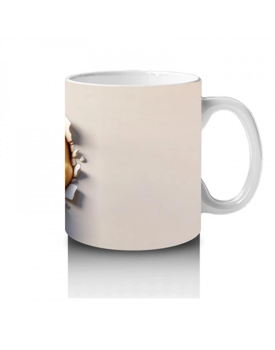 Çocuklara Sütü Sevdiren Neşeli Patlayan Yüz Kupa Bardak