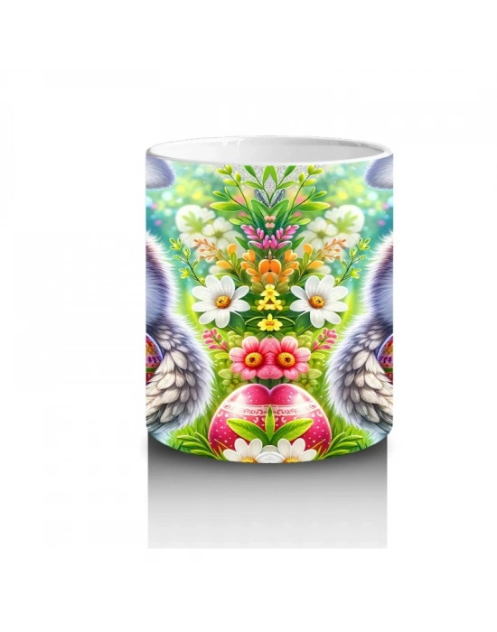 Çocuklara Sütü Sevdiren Paskalya Baykuş Kupa Bardak