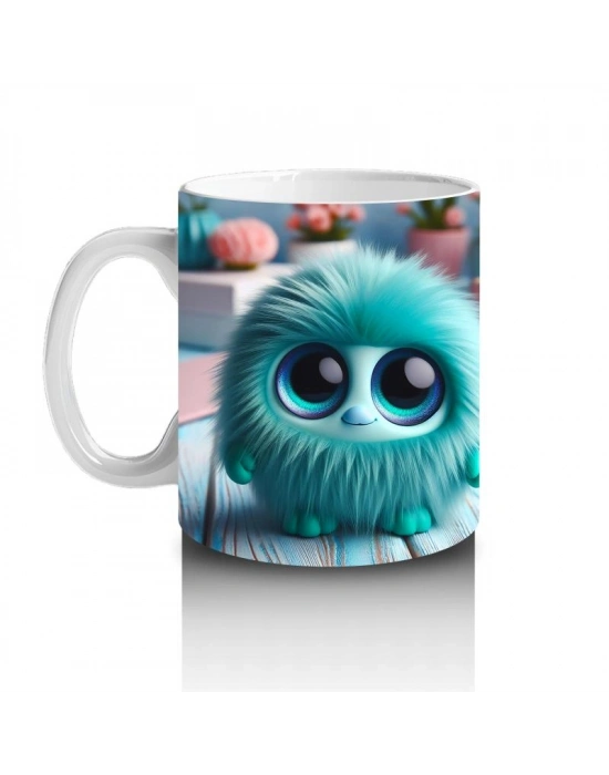 Çocuklara Sütü Sevdiren Peluş Bulut Topu Kupa Bardak