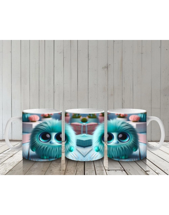 Çocuklara Sütü Sevdiren Peluş Bulut Topu Kupa Bardak