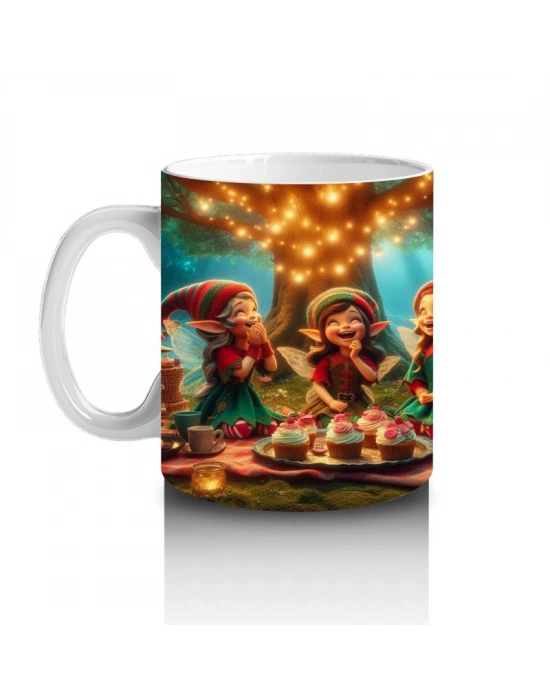 Çocuklara Sütü Sevdiren Peri Ormanı Kutlaması Kupa Bardak