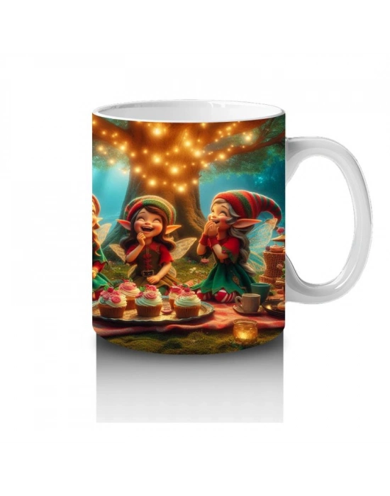 Çocuklara Sütü Sevdiren Peri Ormanı Kutlaması Kupa Bardak