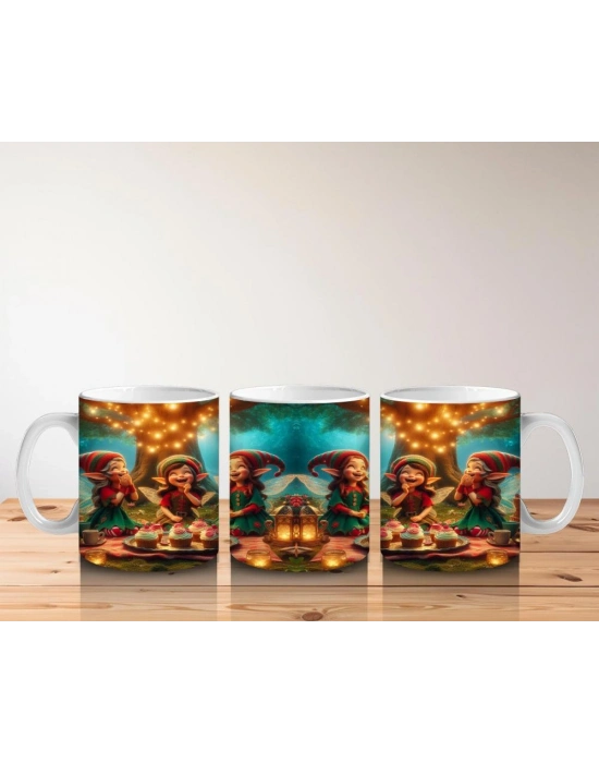 Çocuklara Sütü Sevdiren Peri Ormanı Kutlaması Kupa Bardak