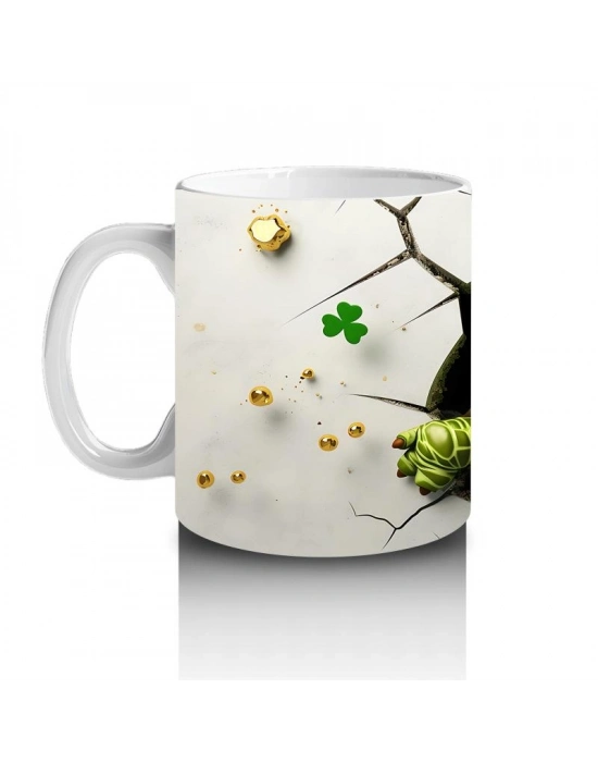 Çocuklara Sütü Sevdiren Şanslı Kaplumbağa Kupa Bardak