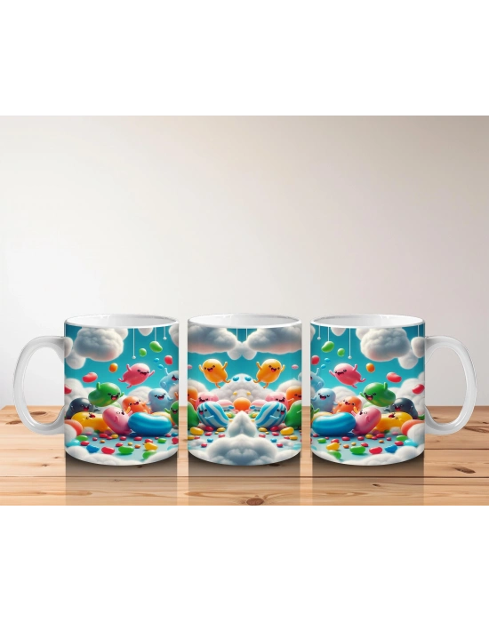 Çocuklara Sütü Sevdiren Şeker Bulut Festivali Kupa Bardak