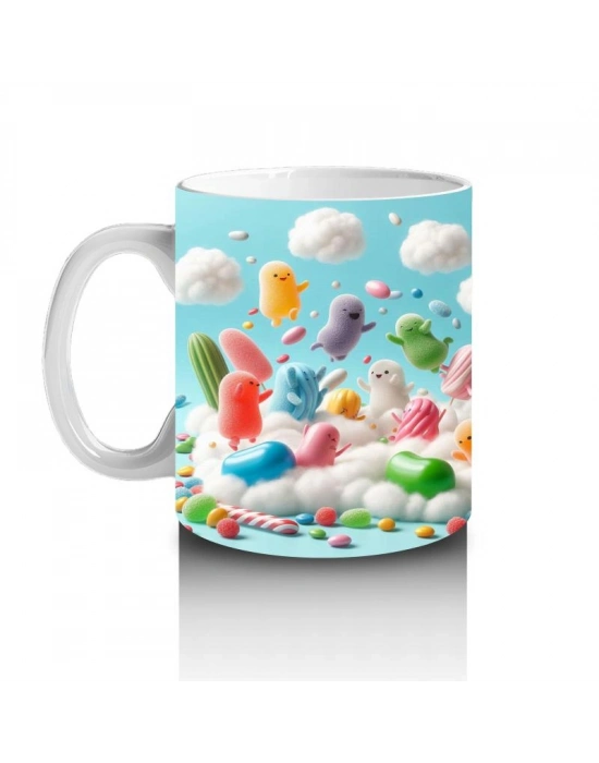 Çocuklara Sütü Sevdiren Şeker Bulut Macerası Kupa Bardak