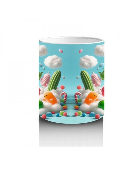 Çocuklara Sütü Sevdiren Şeker Bulut Macerası Kupa Bardak