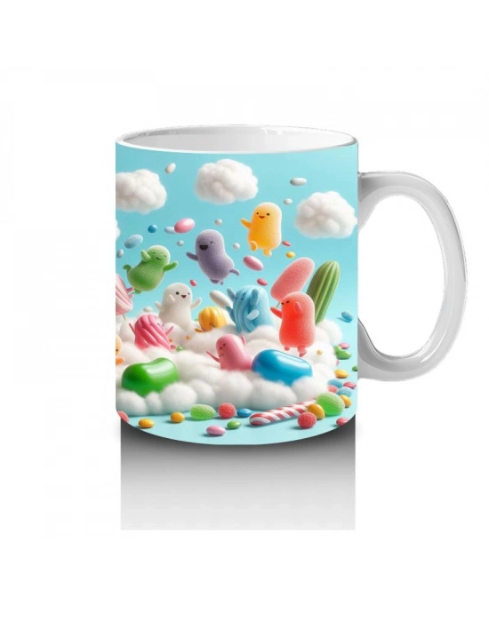 Çocuklara Sütü Sevdiren Şeker Bulut Macerası Kupa Bardak