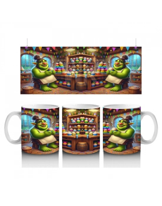 Çocuklara Sütü Sevdiren Şekerci Dev Kupa Bardak