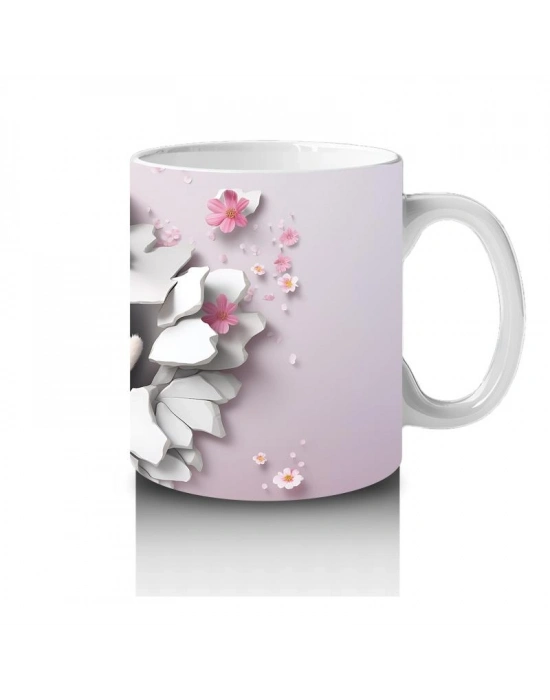 Çocuklara Sütü Sevdiren Sevimli Penguen Desenli Kupa Bardak