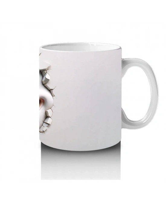 Çocuklara Sütü Sevdiren Şirin Yavru Köpek Kupa Bardak