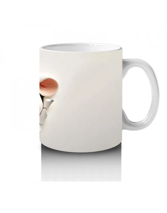 Çocuklara Sütü Sevdiren Tek Yürekli İnek Kupa Bardak