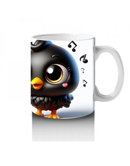 Çocuklara Sütü Sevdiren Tüylü Bulut Topu Kupa Bardak