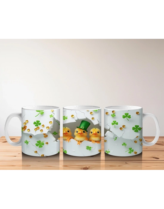 Çocuklara Sütü Sevdiren Yonca Şanslı Civcivler Kupa Bardak