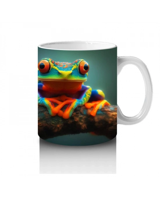 Çocuklara Sütü Sevdiren Zıplayan Kurbağa Kupa Bardak