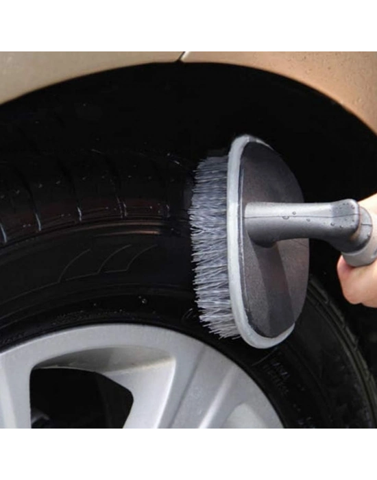 ® Çok Amaçlı Araç Temizlik Fırçası – Oto İç ve Dış Yüzeyler, Koltuk, Halı, Torpido ve Jant İçin Ergonomik Temizlik Fırçası