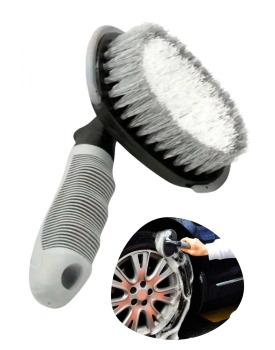 ® Çok Amaçlı Araç Temizlik Fırçası – Oto İç ve Dış Yüzeyler, Koltuk, Halı, Torpido ve Jant İçin Ergonomik Temizlik Fırçası