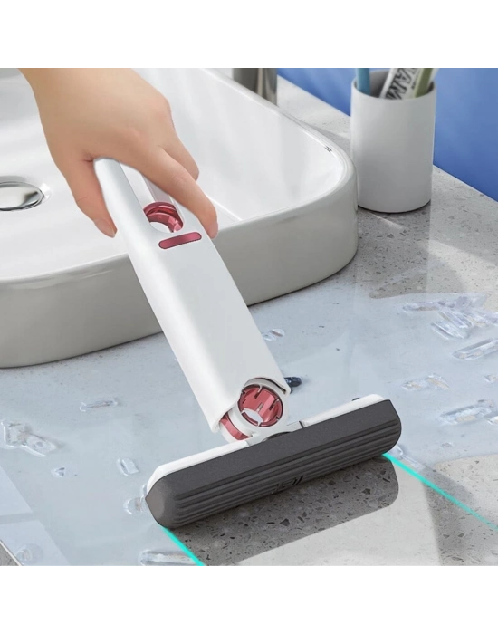 ®  Çok Amaçlı Cam Fayans Mini Temizlik Mopu Fırçası
