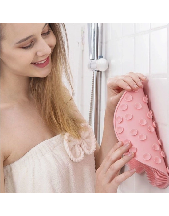 ®  Çok Amaçlı Esnek Yumuşak Banyo El Ayak Vücut Plastik Duş Matı Plastik Banyo Matı