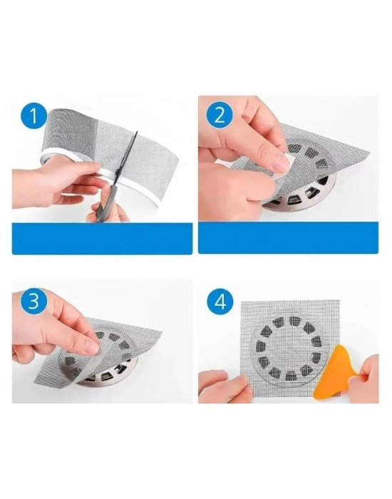 ® Çok Amaçlı Gider Süzgeci ve Sineklik Tamir Kiti 10 cm * 4 metre