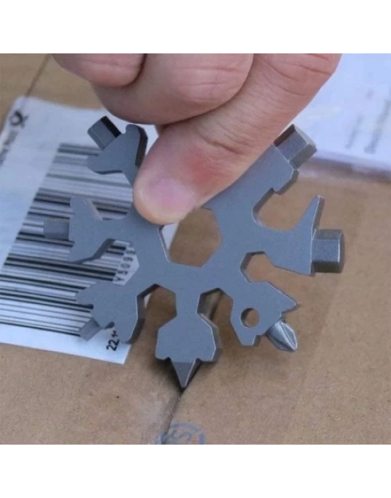 Çok Amaçlı Kar Tanesi Tornavida Seti 18 in 1