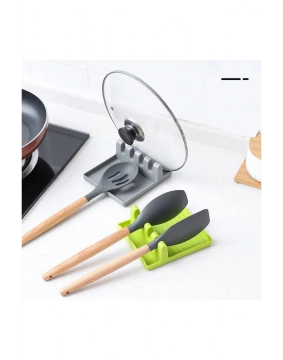 Çok Amaçlı Kaşık Altlığı Kepçe Altlığı Kapak Tutucu