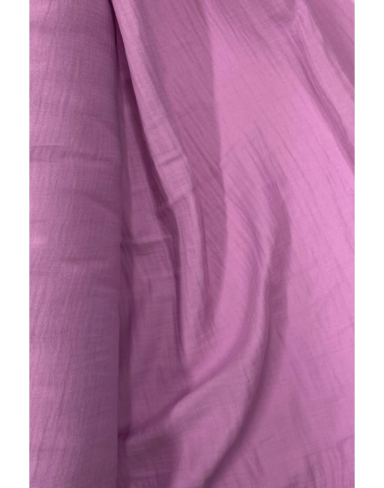 Çok Amaçlı Müslin Pamuklu Bebek Örtü ve Battaniye Kumaşı Müslin Bez Leylak