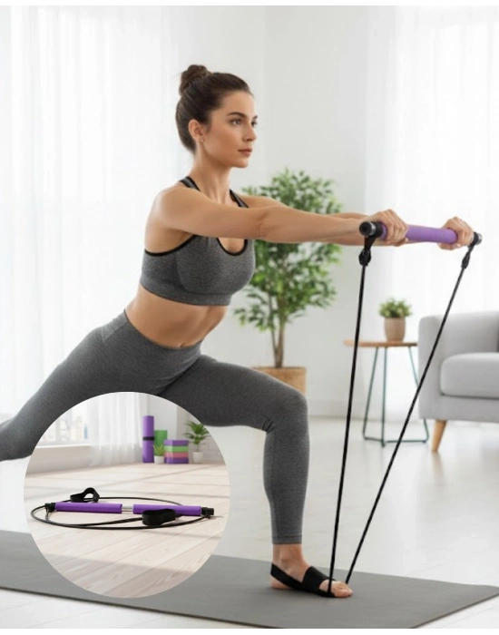 ® Çok Amaçlı Pilates Bar Yoga ve Fitness İçin Profesyonel Tasarım