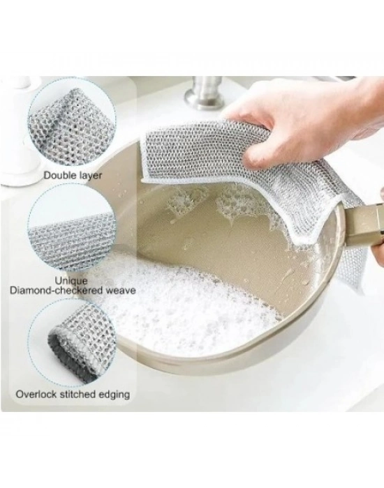 Çok Amaçlı Sihirli Tel Temizlik Bezi