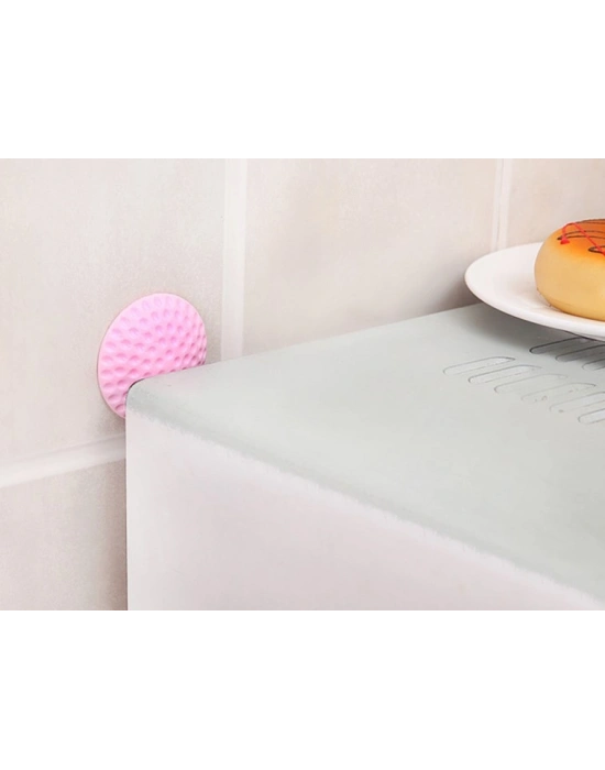 Çok Amaçlı Silikon Kapı Duvar Koruyucu Tampon - 4lü Paket