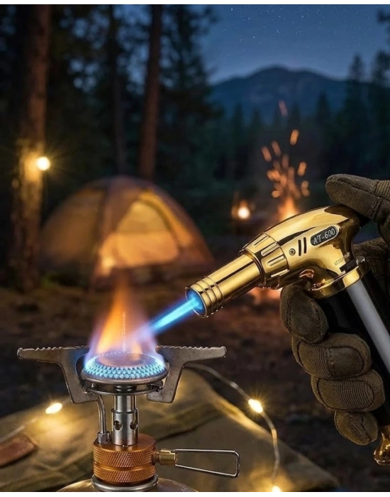 Çok Amaçlı Torch Pürmüz Çakmak Kamp Mutfak Hobi Kullanımlı