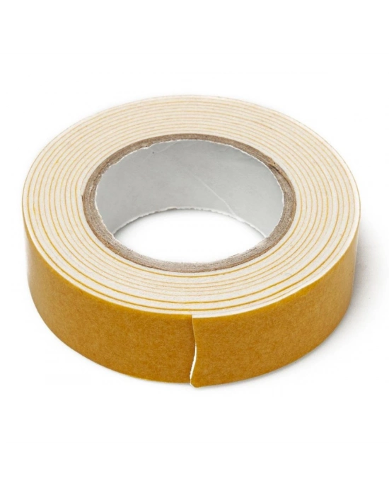 ®  Çok Amaçlı Tüm Yüzeylerde Kullanıma Uygun Beyaz Çift Taraflı Köpük Sünger Montaj Bant