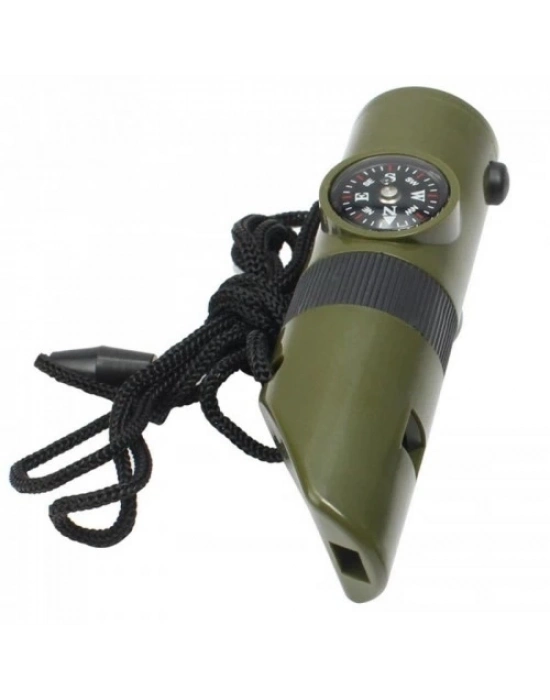 Çok Fonksiyonlu Askeridüdük Pusula Termometre Ile Led Işık