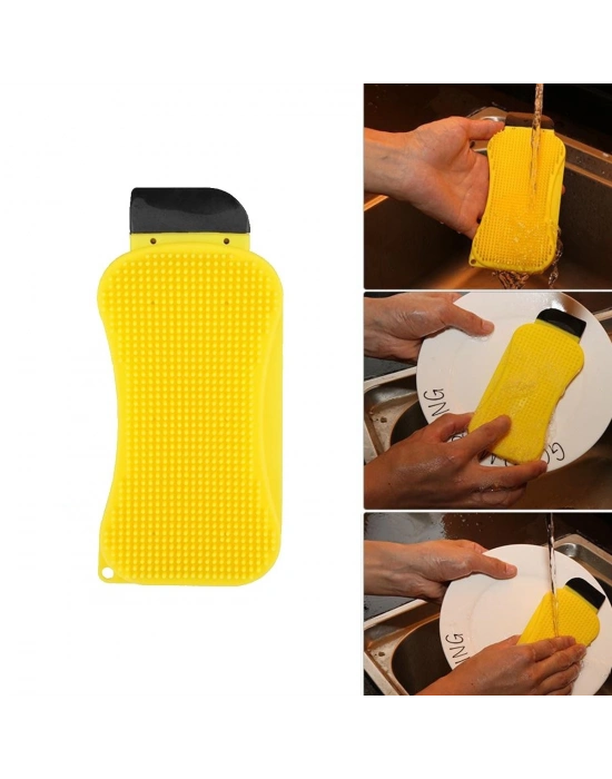 ®  Çok Fonksiyonlu Deterjan Hazneli Pratik Bulaşık Yıkama Fırçası