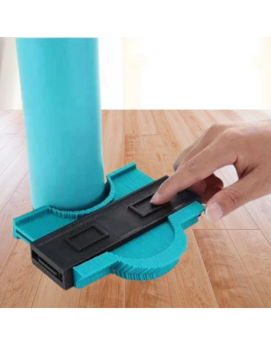 ®  Çok Fonksiyonlu Plastik Kontur Ölçüm Cihazı Ahşap Fayans Şekillendirme Kalıbı