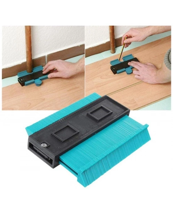 ®  Çok Fonksiyonlu Plastik Kontur Ölçüm Cihazı Ahşap Fayans Şekillendirme Kalıbı